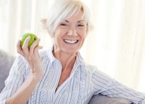 older woman apple Small