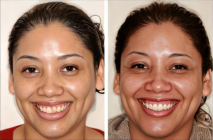 Dental Crowns Before & After