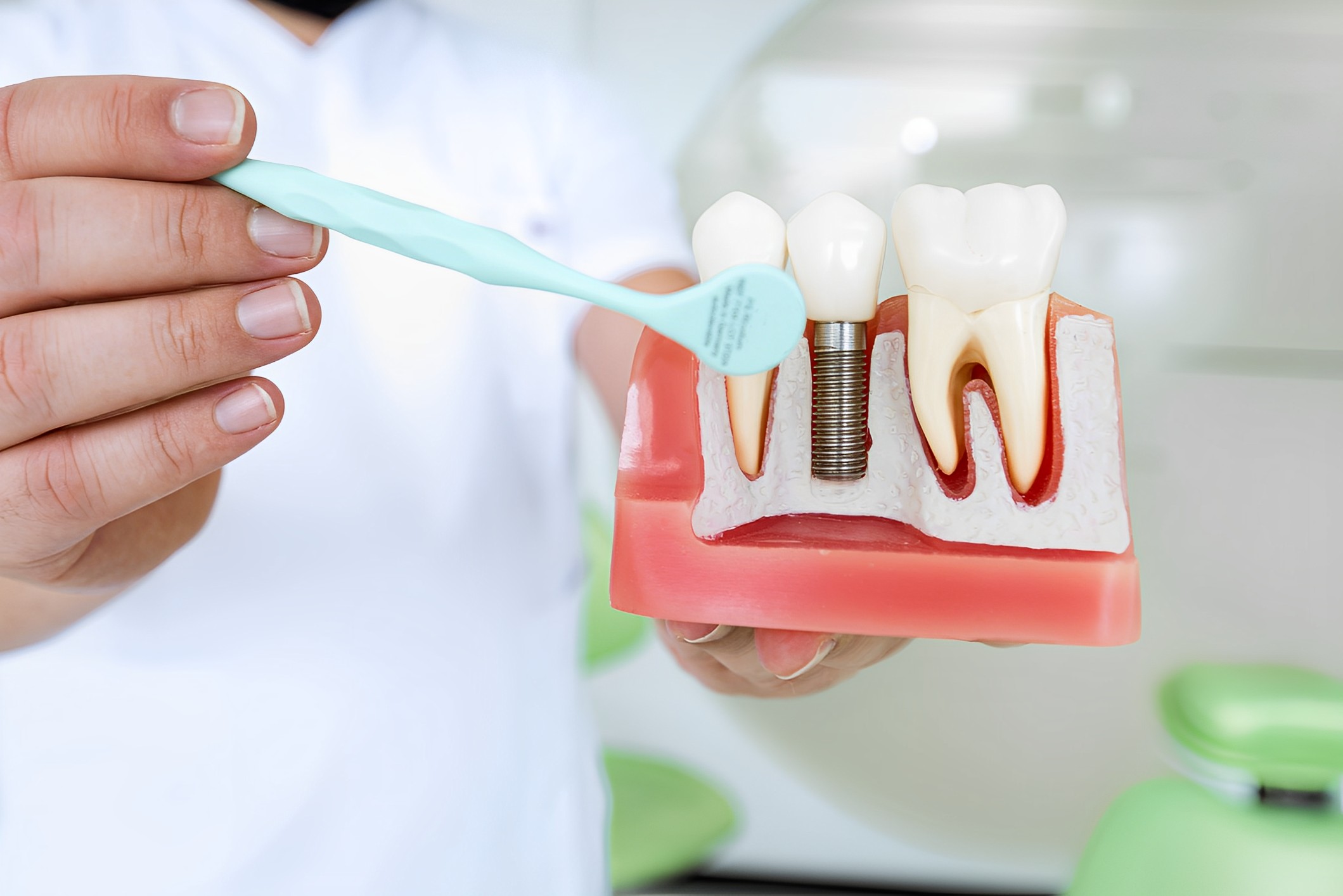 reconstructive dental procedures start with an examination at hampton dental associates in milwaukee, wi